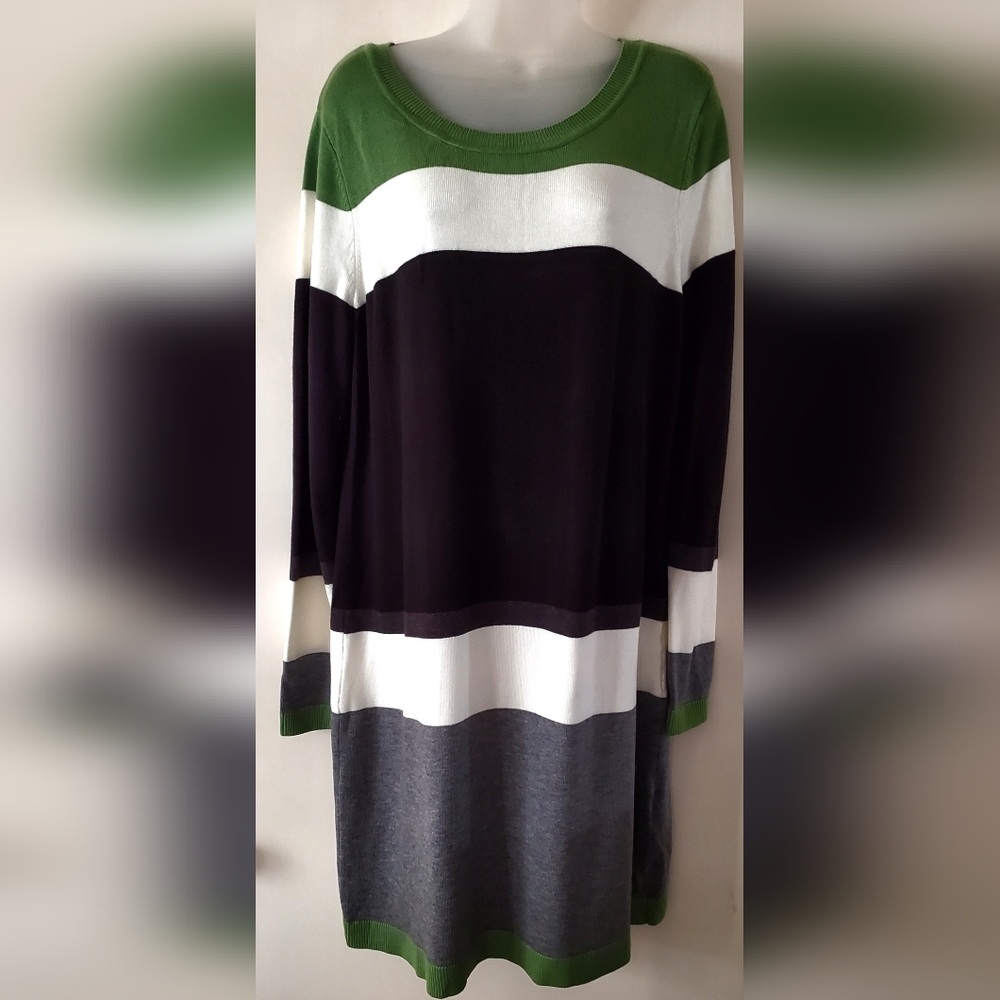 Cute sweater dress, sz XL, EUC